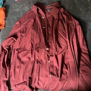 Croft & Barrow Men’s Shirt, burgandy
